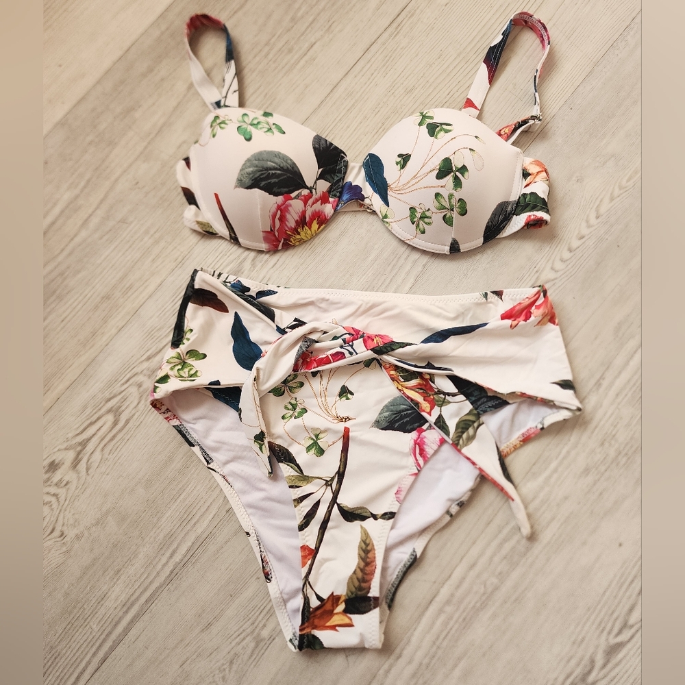 Floral Bikini Set By Fashion Nova - *** Please Read